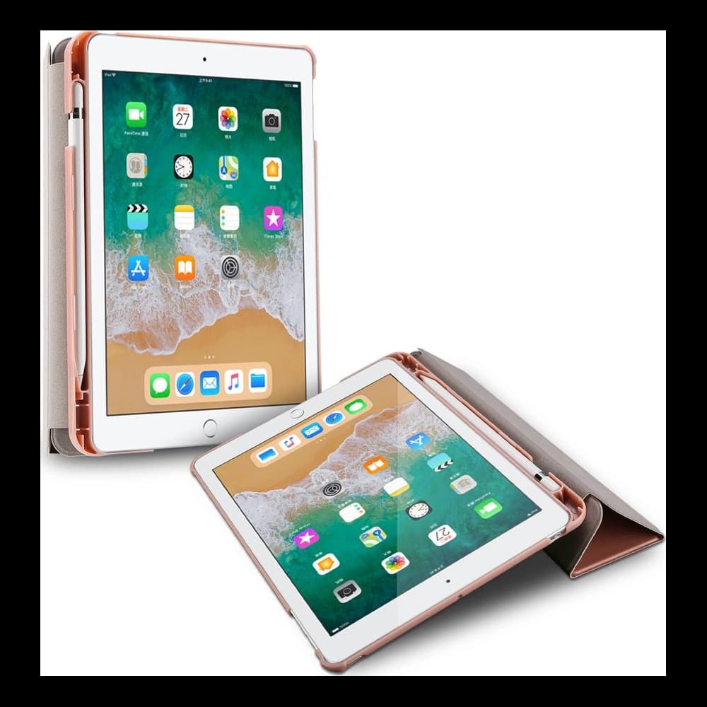 Case DuxDucis SkinPro Apple iPad 9.7 2017/2018 (5. und 6. Generation) Roségold - 3