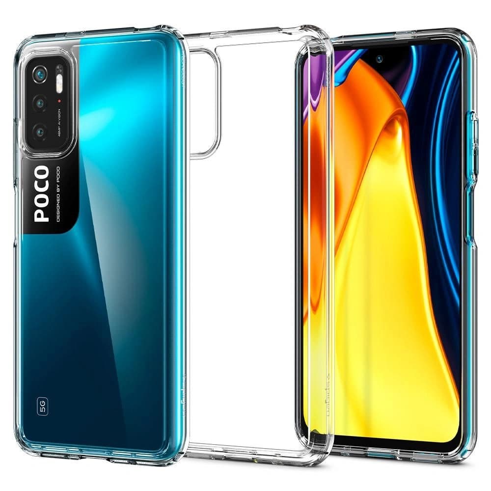 Case Spigen Ultra Hybrid Pocophone M3 Pro 5G/Redmi Note 10 5G Crystal Clear - 1