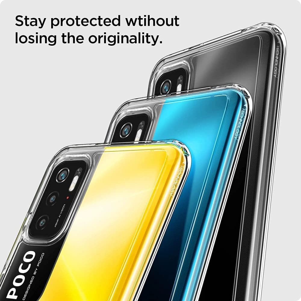 Case Spigen Ultra Hybrid Pocophone M3 Pro 5G/Redmi Note 10 5G Crystal Clear - 9