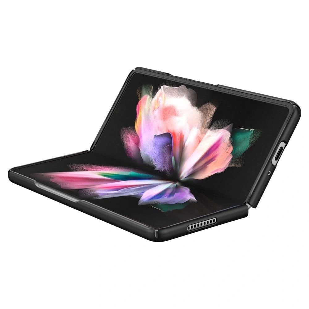 Case Spigen Airskin Samsung Galaxy Z Fold 3 Schwarz - 2