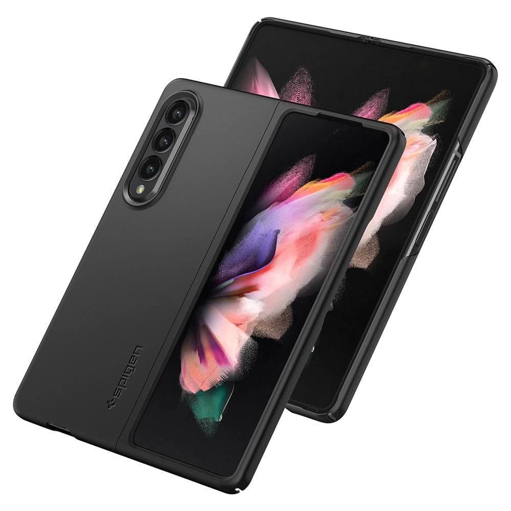 Case Spigen Airskin Samsung Galaxy Z Fold 3 Schwarz - 3