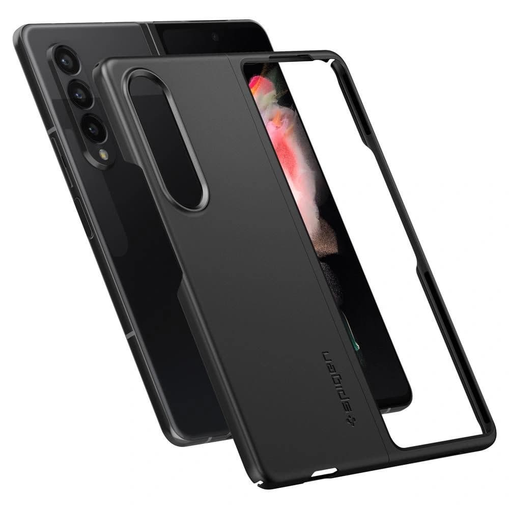 Case Spigen Airskin Samsung Galaxy Z Fold 3 Schwarz - 7