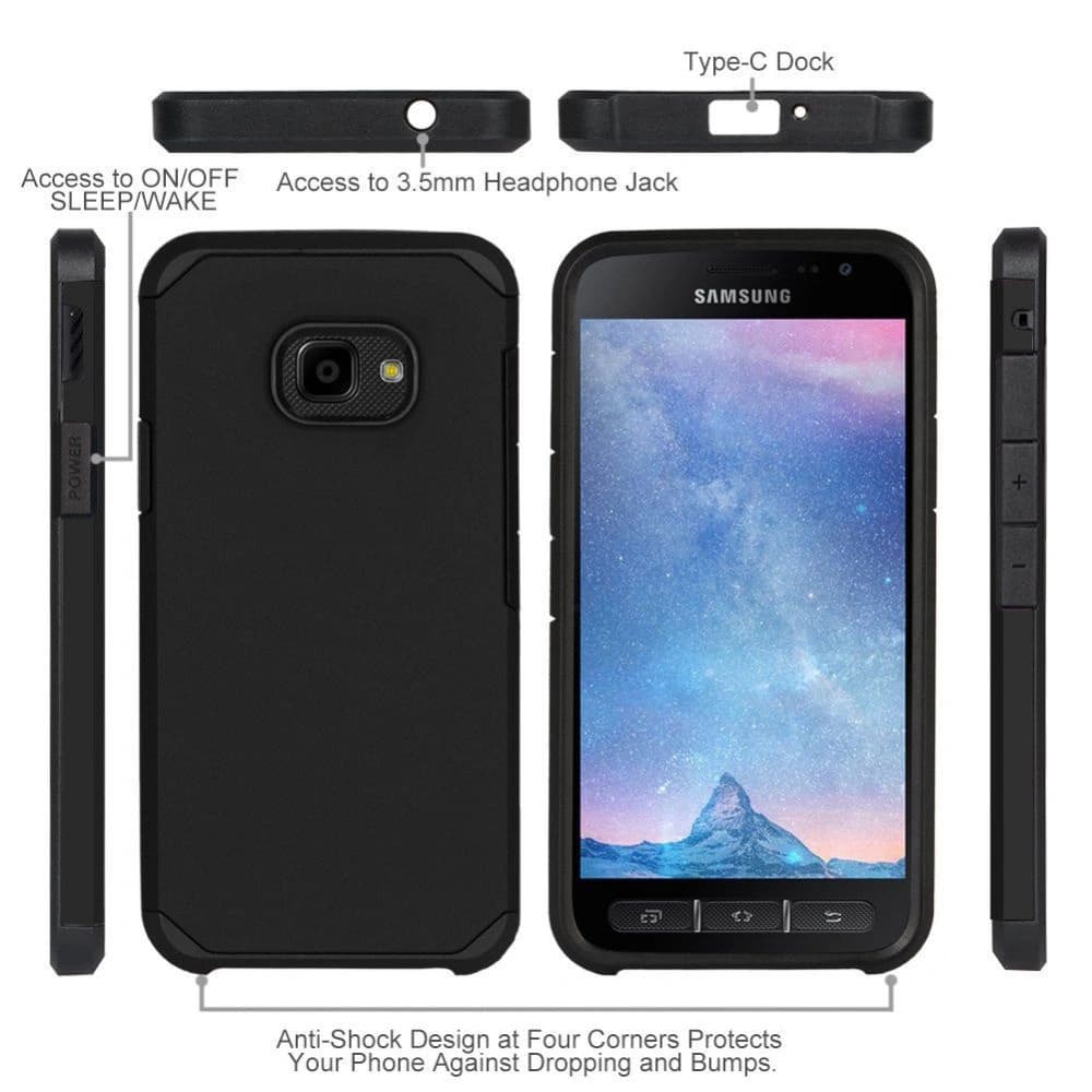 Tech-Protect Tough Samsung Galaxy Xcover 4/4s Black - 3