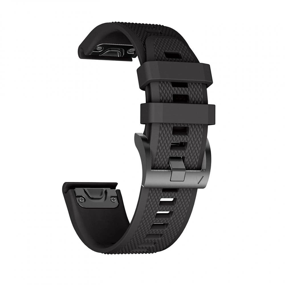 Tech-Protect Smooth Garmin Fenix 3/3 HR/5X/5X Plus/6X/6X Pro/7X Black - 1