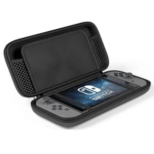 Case Tech-Protect Hardpouch Nintendo Switch Schwarz