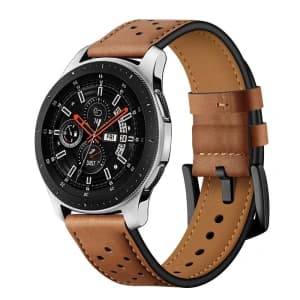 Tech-Protect Leder Samsung Galaxy Watch 46mm Braun