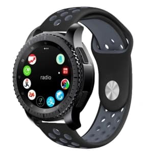 Tech-Protect Softband Samsung Galaxy Watch 46mm Schwarz/Grau