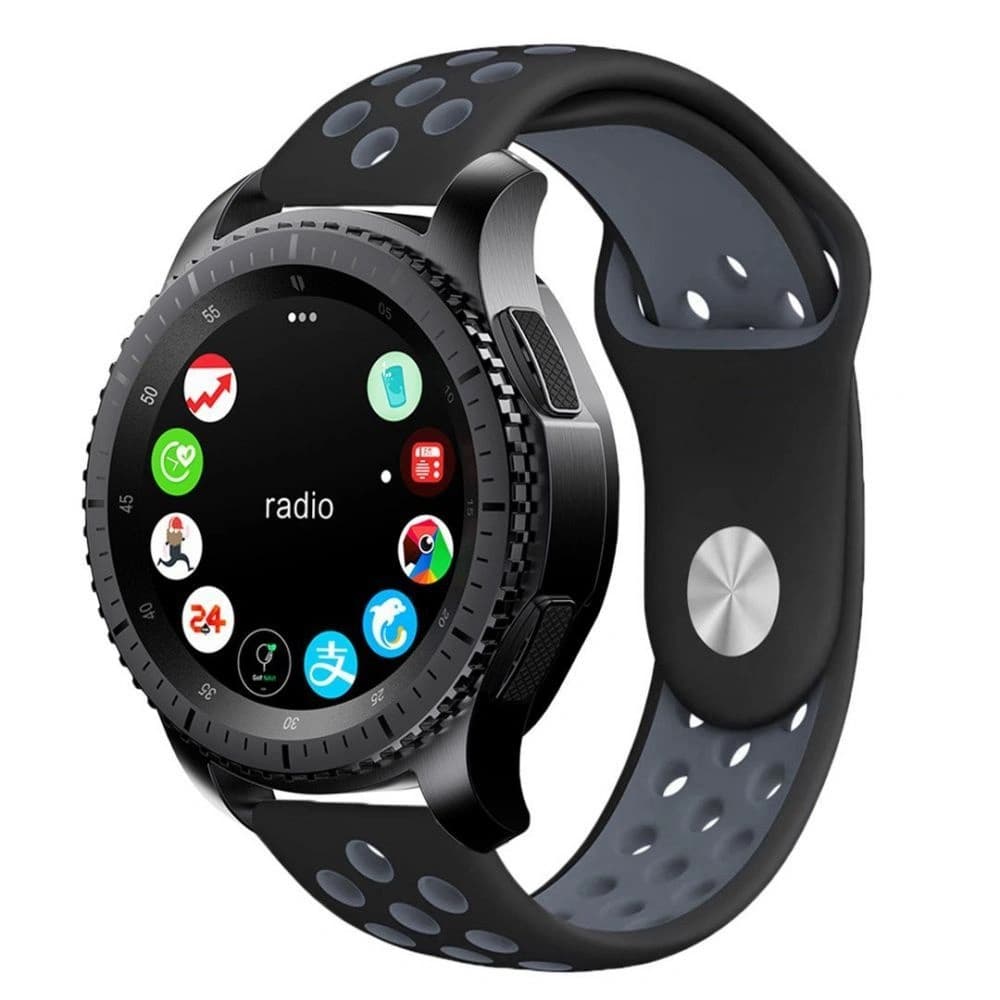 Tech-Protect Softband Samsung Galaxy Watch 46mm Black/grey - 1