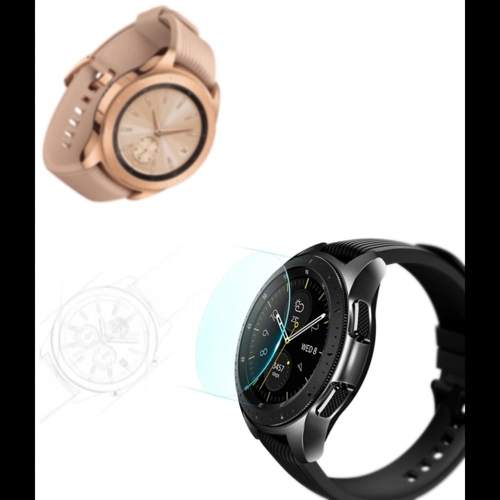 Hartglas-Set Ringke ID Glass Samsung Galaxy Watch 41mm & 42mm 0.33mm [4 PACK] - 3