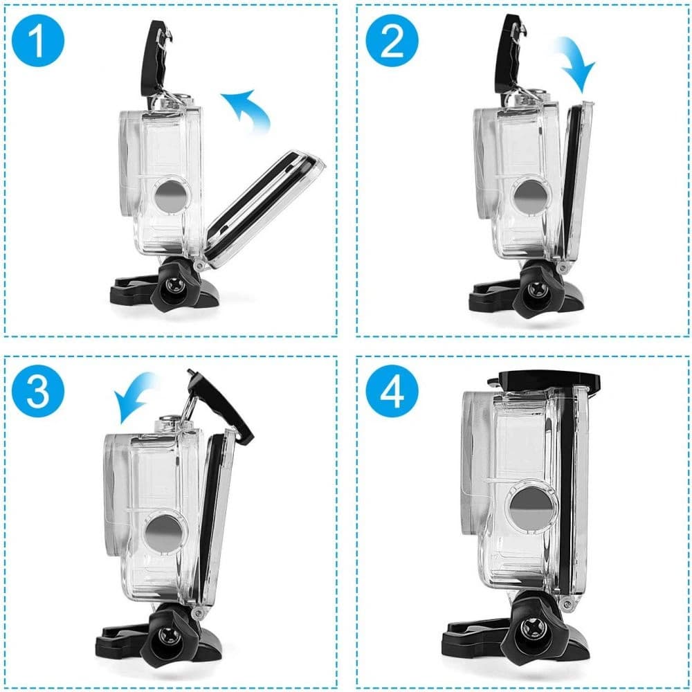 Case Tech-Protect wasserdichte Hülle GoPro Hero 8 klar - 5