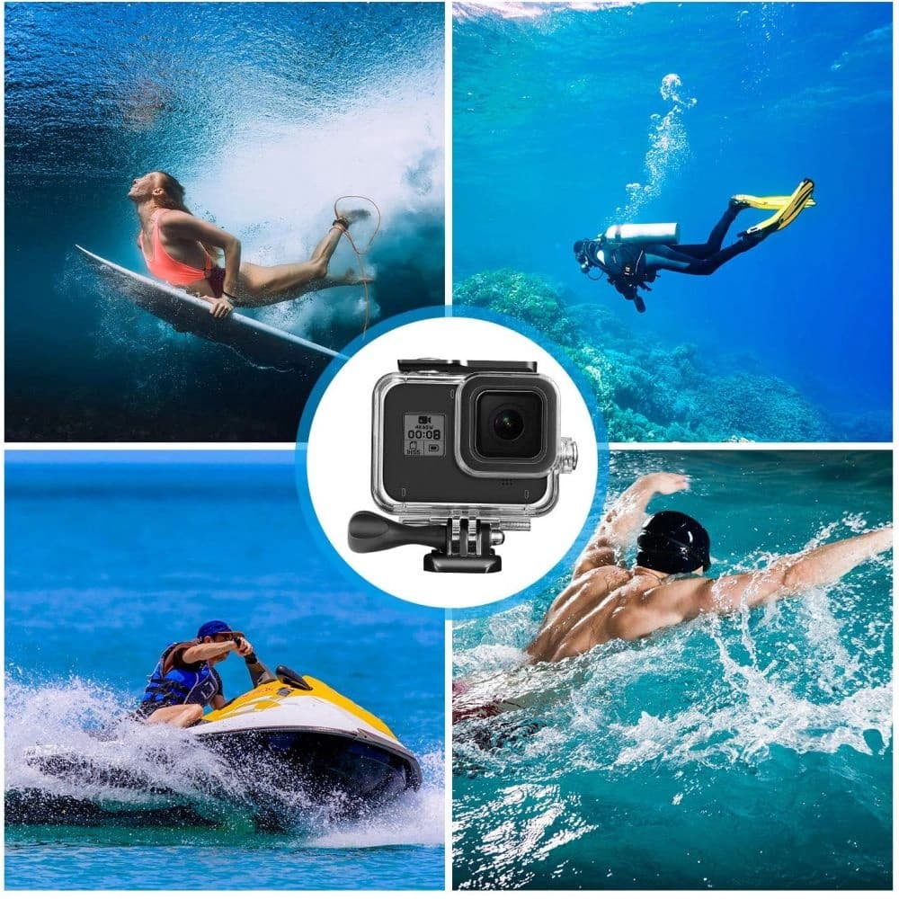 Case Tech-Protect wasserdichte Hülle GoPro Hero 8 klar - 7