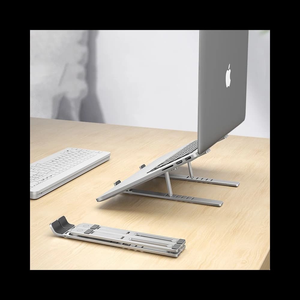 Laptopständer Tech-Protect Alustand Universal Laptop Stand Dunkelgrau - 7