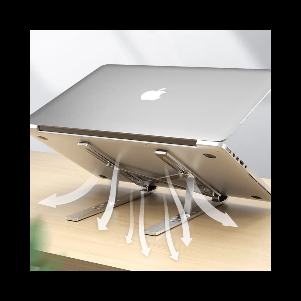 Laptopständer Tech-Protect Alustand Universal Laptop Stand Dunkelgrau - 8