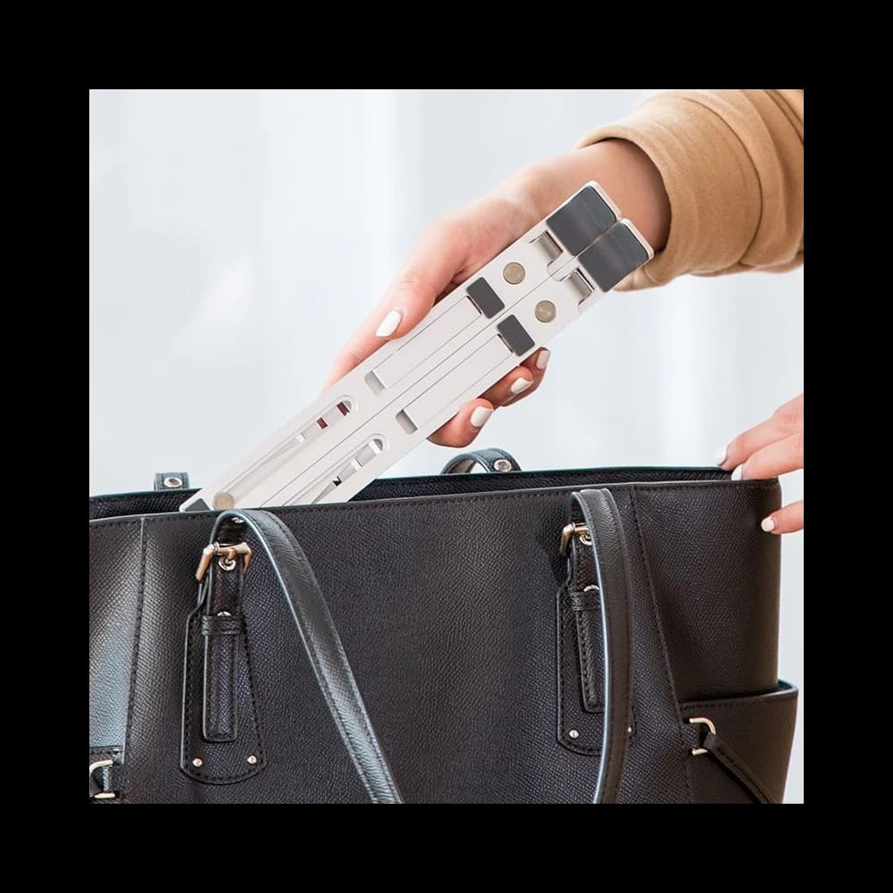 Laptopständer Tech-Protect Alustand Universal Laptop Stand Dunkelgrau - 11