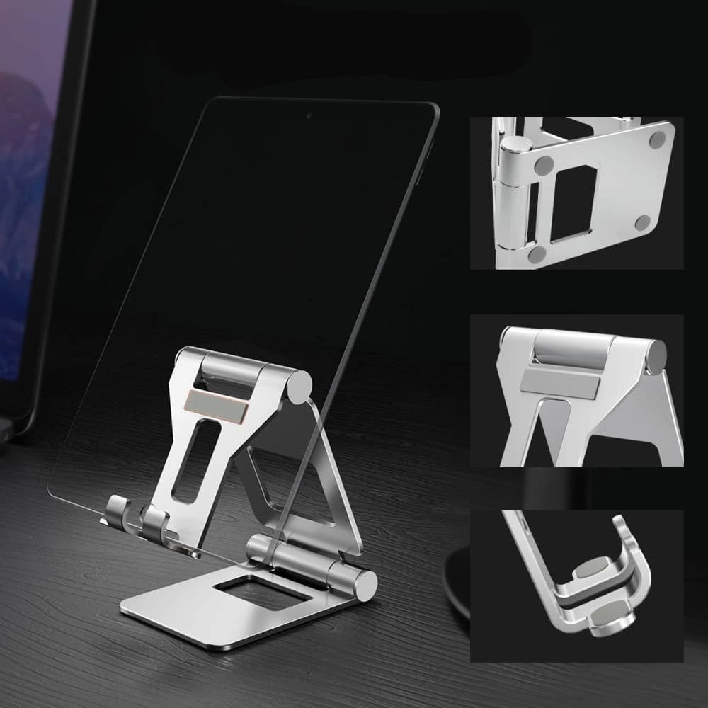 Tech-Protect Z10 Universal Stand Holder Tablet Silver - 9