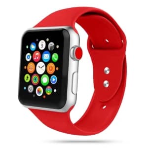 Tech-Protect Iconband for Apple Watch 4/5/6/7/SE/8/9/Ultra 44/45/49mm Red