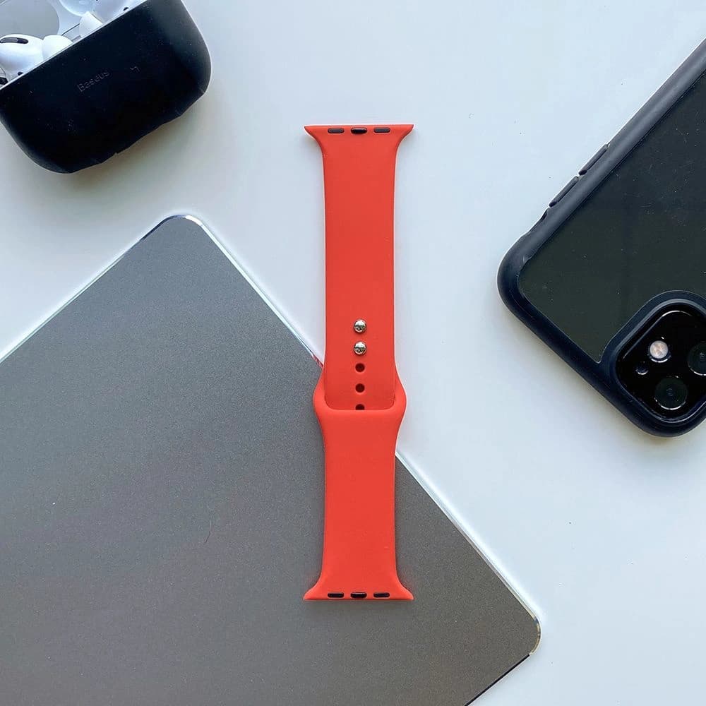 Tech-Protect Iconband for Apple Watch 4/5/6/7/SE/8/9/Ultra 44/45/49mm Red - 2