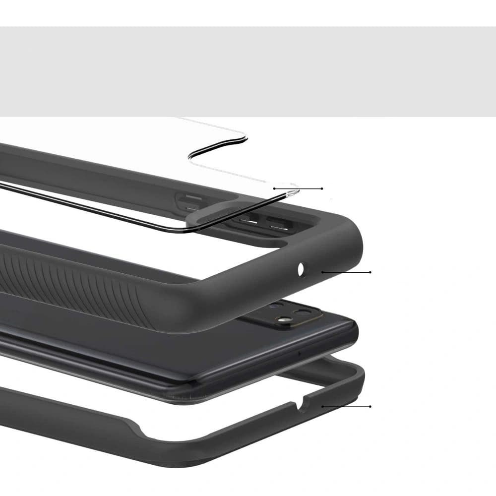 Case Tech-Protect Defense360 Samsung Galaxy A41 Schwarz - 2