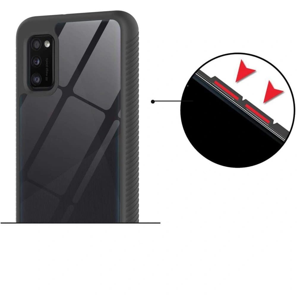 Case Tech-Protect Defense360 Samsung Galaxy A41 Schwarz - 3