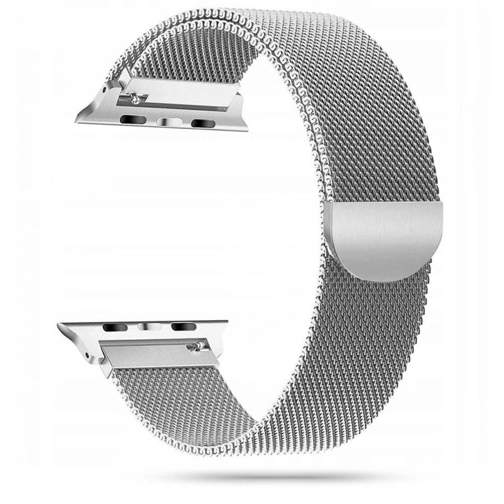 Bracelet Tech-Protect Milaneseband Apple Watch 4/5/6/7/SE 40/41mm Silver - 1
