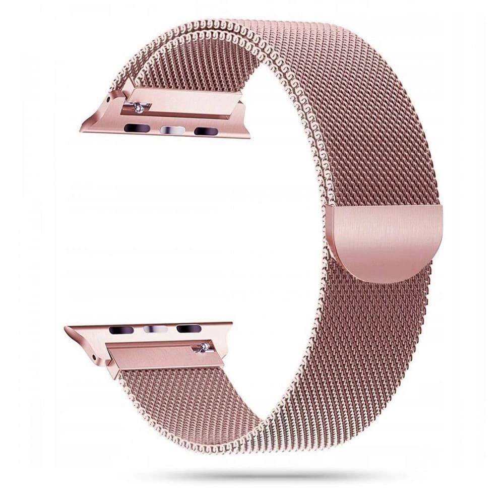 Bracelet Tech-Protect Milaneseband Apple Watch 4/5/6/7/SE 44/45mm Rose Gold - 1