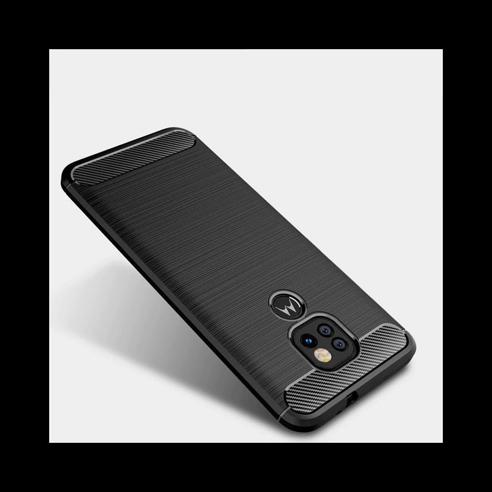 Case Tech-Protect TPUCarbon Motorola Moto G9 Play/E7 Plus Schwarz - 2