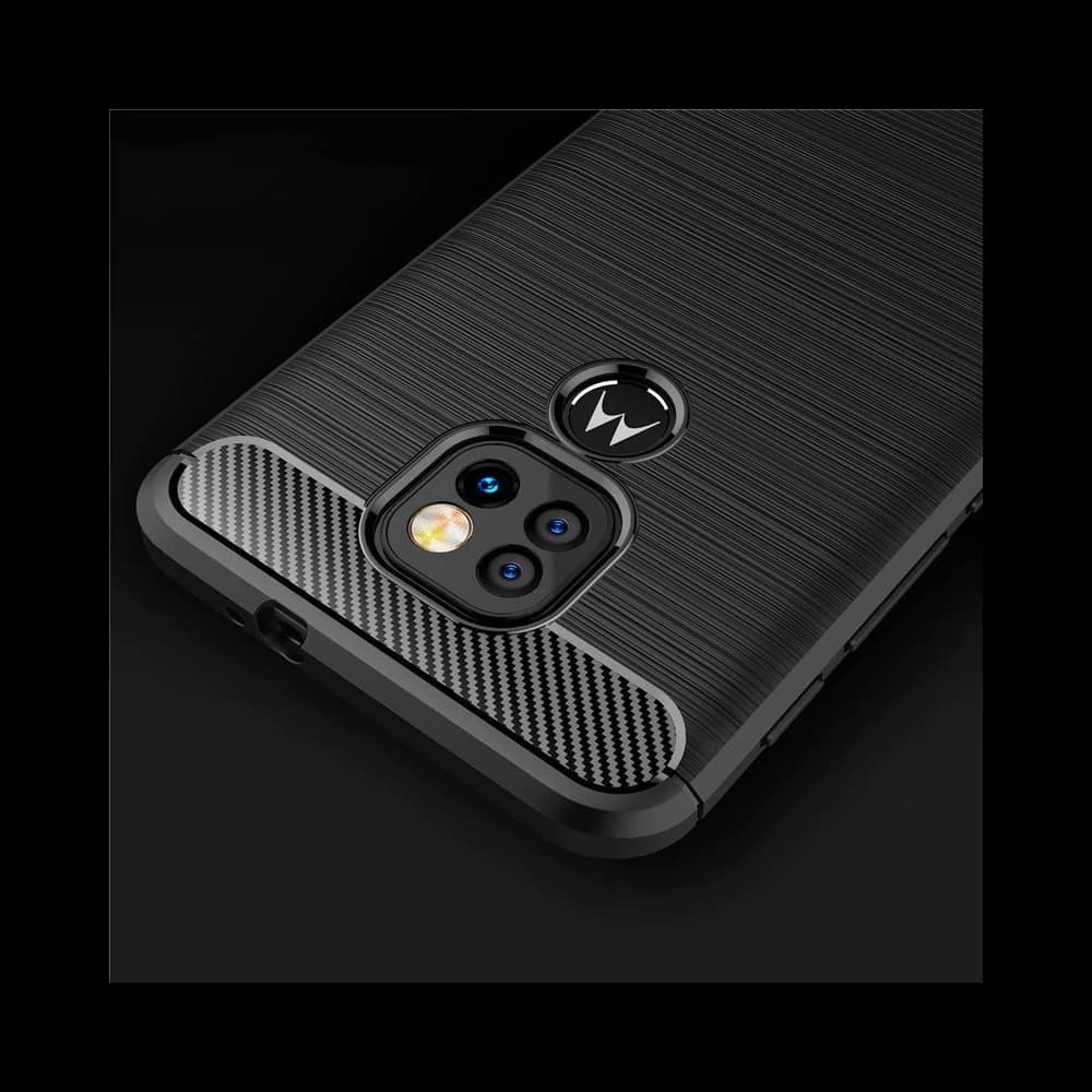 Case Tech-Protect TPUCarbon Motorola Moto G9 Play/E7 Plus Schwarz - 5