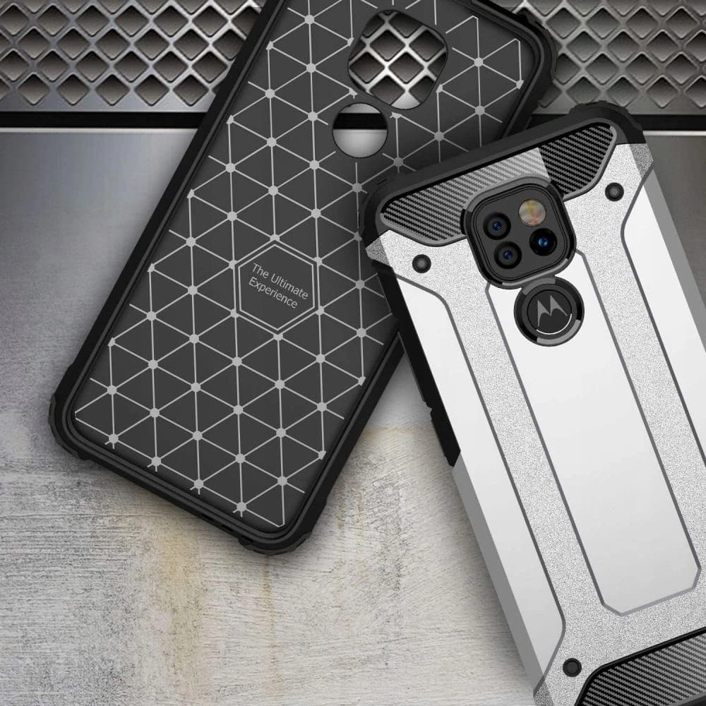 Case Tech-Protect Xarmor Motorola Moto G9 Play/E7 Plus Schwarz - 6