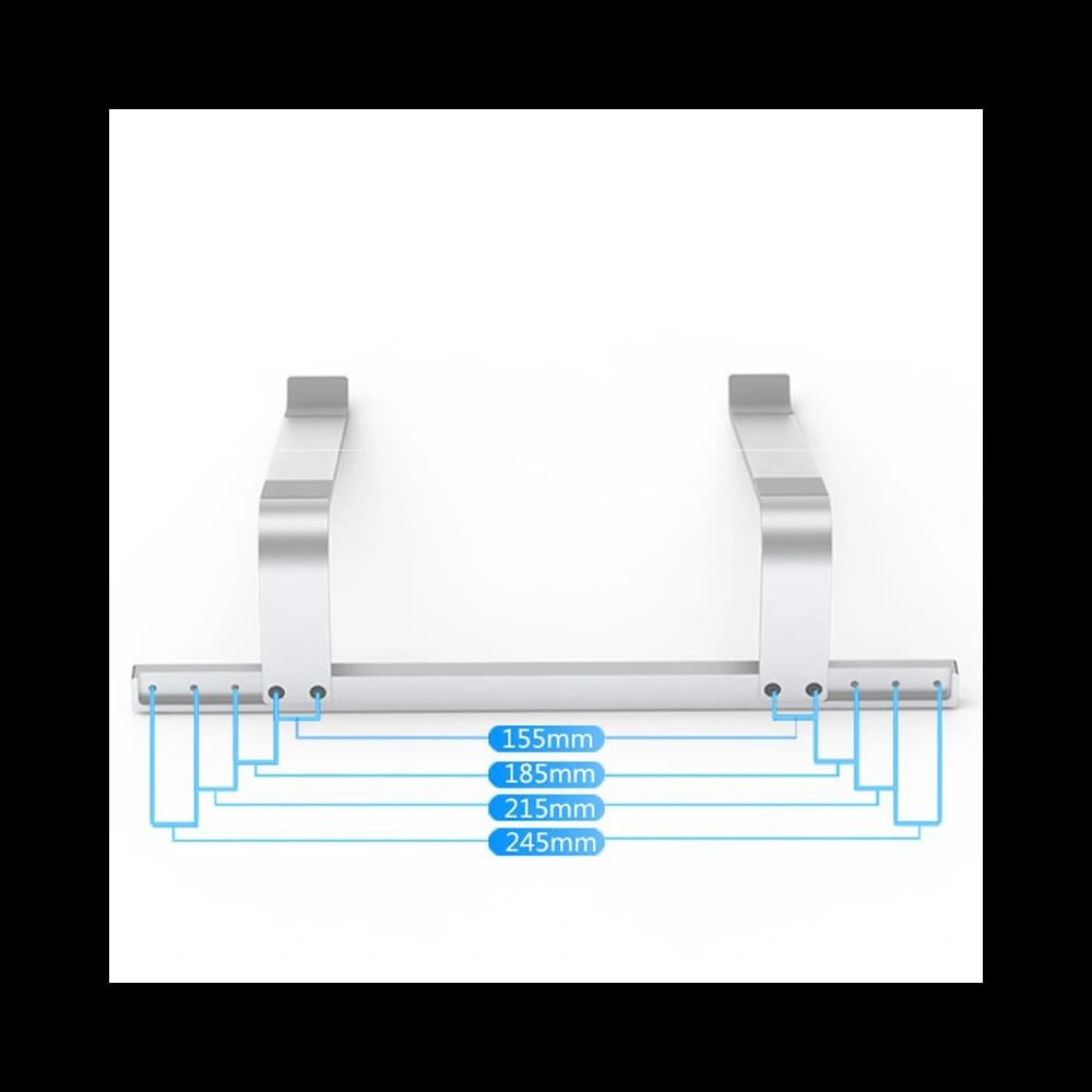 Laptopständer Tech-Protect Alustand 2 Universal Laptop Stand Silber - 6