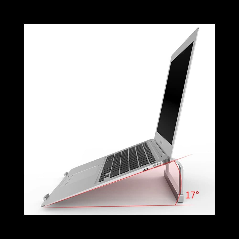 Laptopständer Tech-Protect Alustand 2 Universal Laptop Stand Silber - 7
