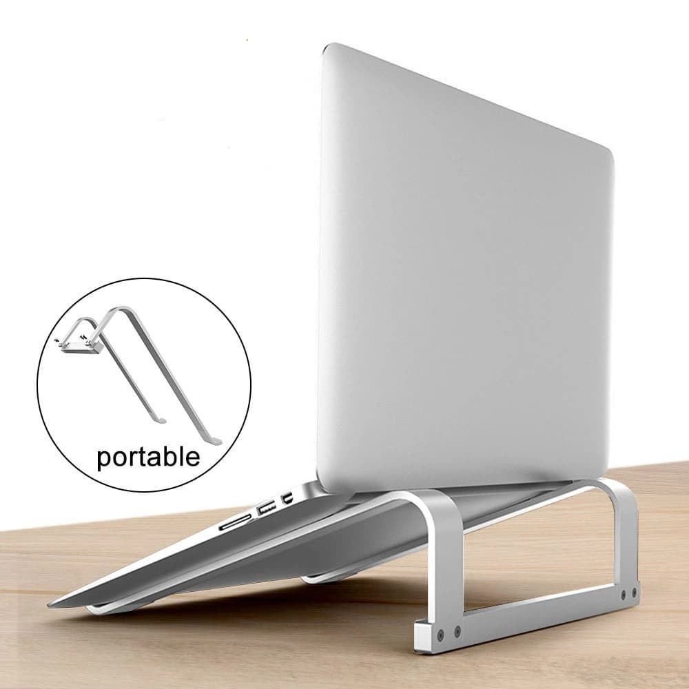 Laptopständer Tech-Protect Alustand 2 Universal Laptop Stand Silber - 8