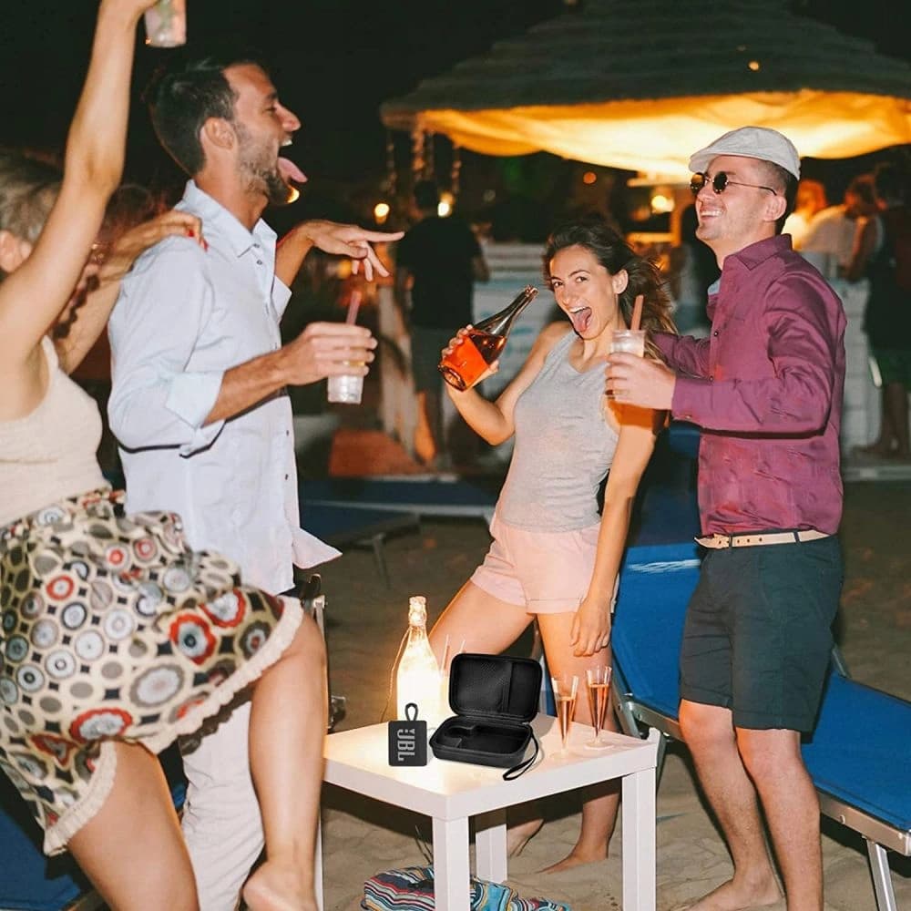 Case Tech-Protect Hardpouch JBL Go 3 Schwarz - 6