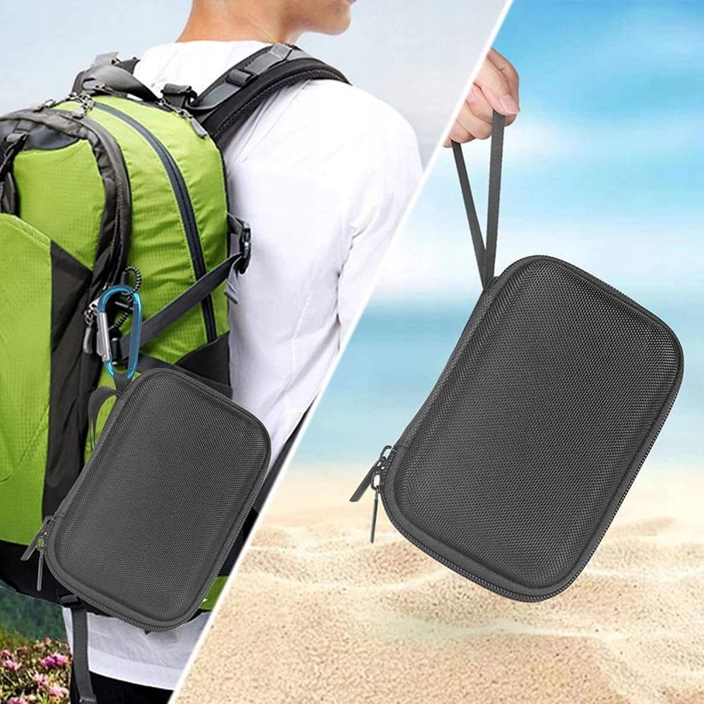 Case Tech-Protect Hardpouch JBL Go 3 Schwarz - 7