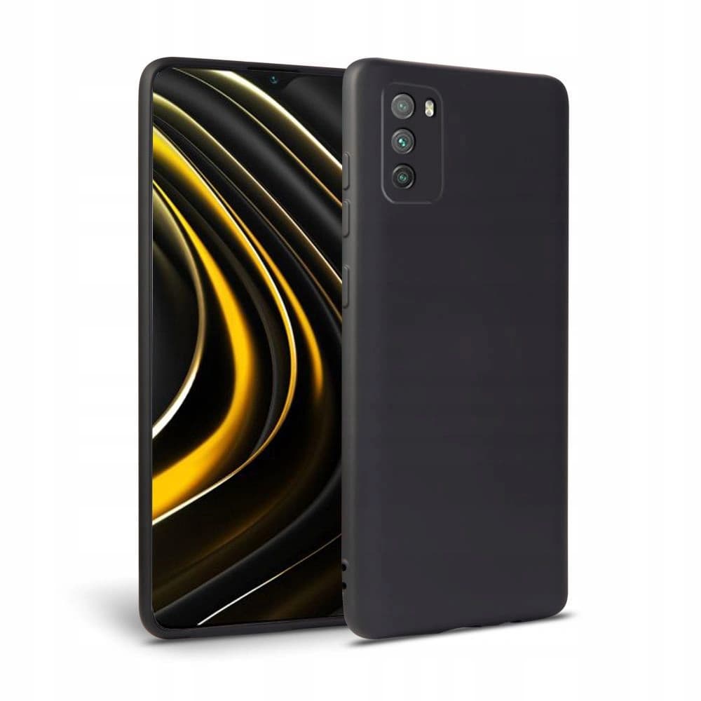 Case Tech-Protect Icon POCO M3 Schwarz - 1