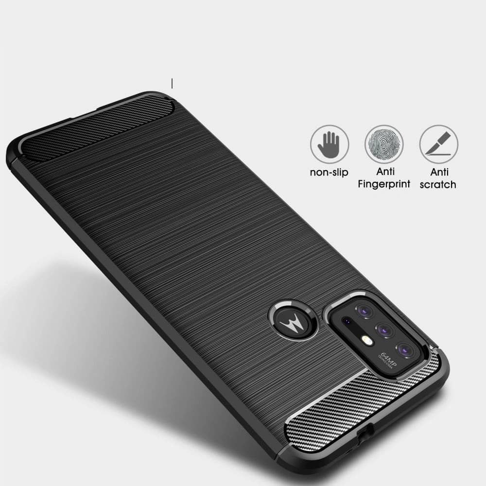 Tech-Protect TPUCarbon Motorola Moto G30/G10 Black - 3