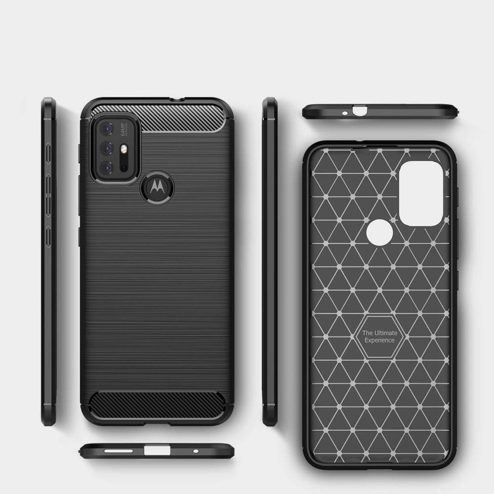 Tech-Protect TPUCarbon Motorola Moto G30/G10 Black - 5