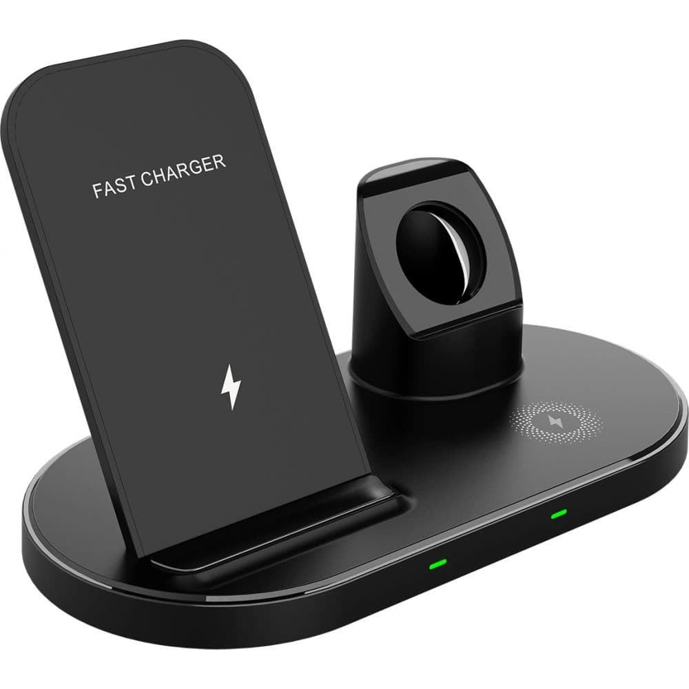 Tech-Protect W55 Wireless Charging Station Black - 3