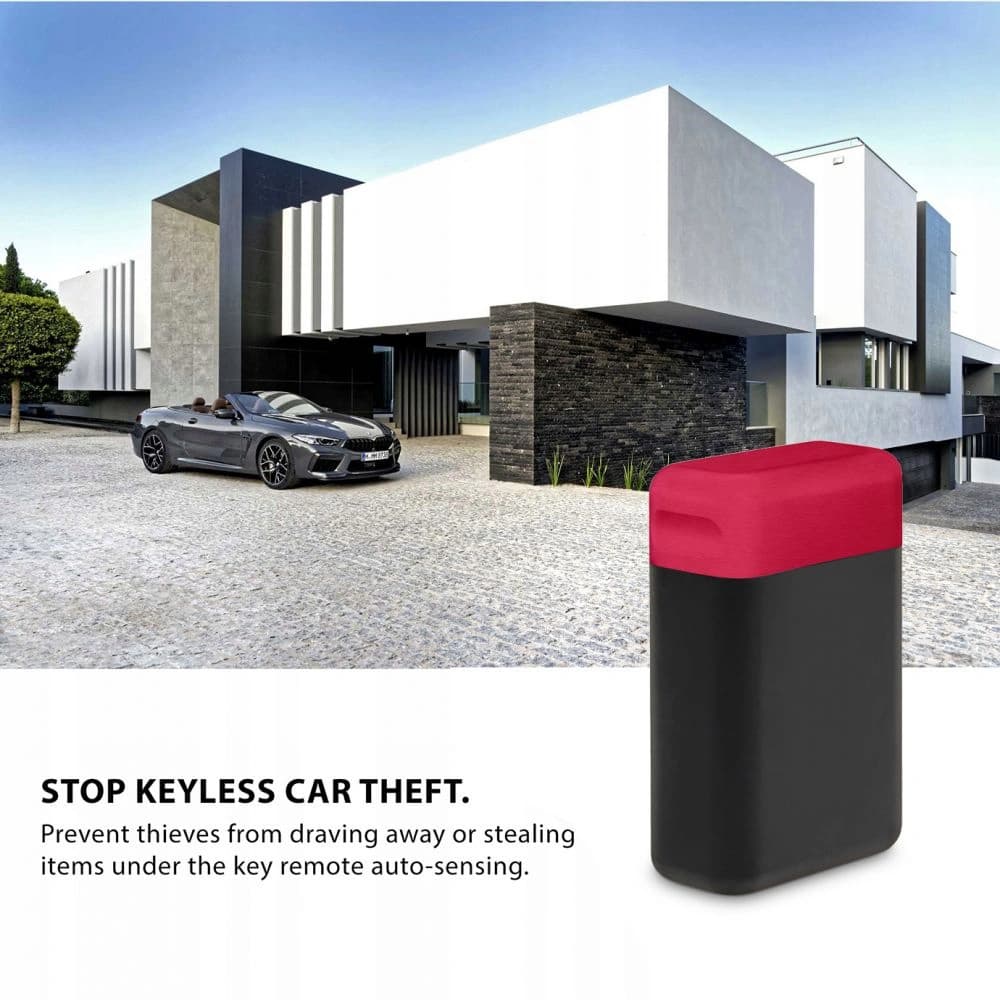 Tech-Protect V2 Keyless Rfid Signal Blocker Case Black/red - 6