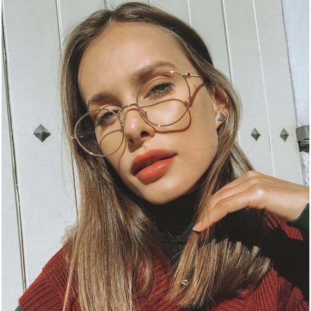 Computerbrille Meller mit Blaulichtfilter Yuda Gold/Schwarz - 5