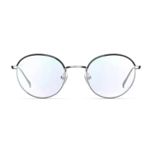 Meller Blue Light Blocking Computer Glasses Yuda Silver/black