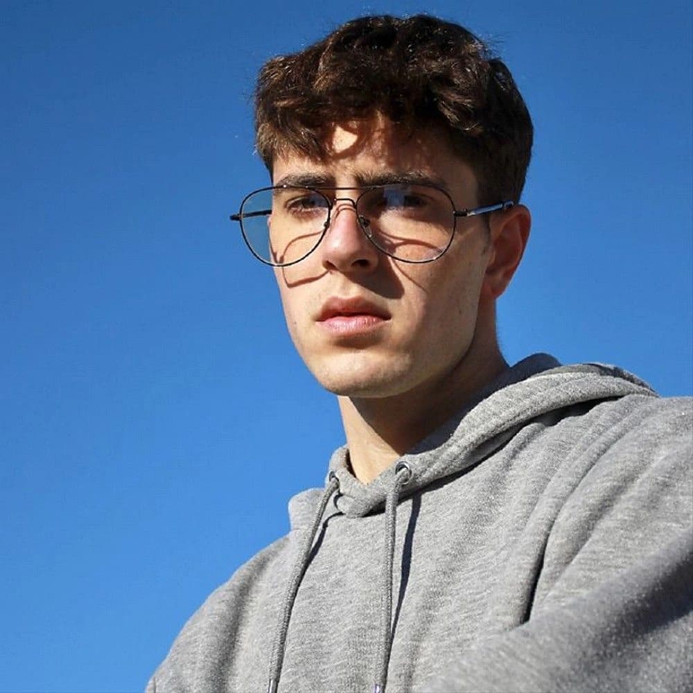 Computerbrille Meller mit blauem Lichtfilter Ashia Silver - 8