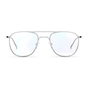 Meller Blue Light Blocking Computer Glasses Bamako Silver