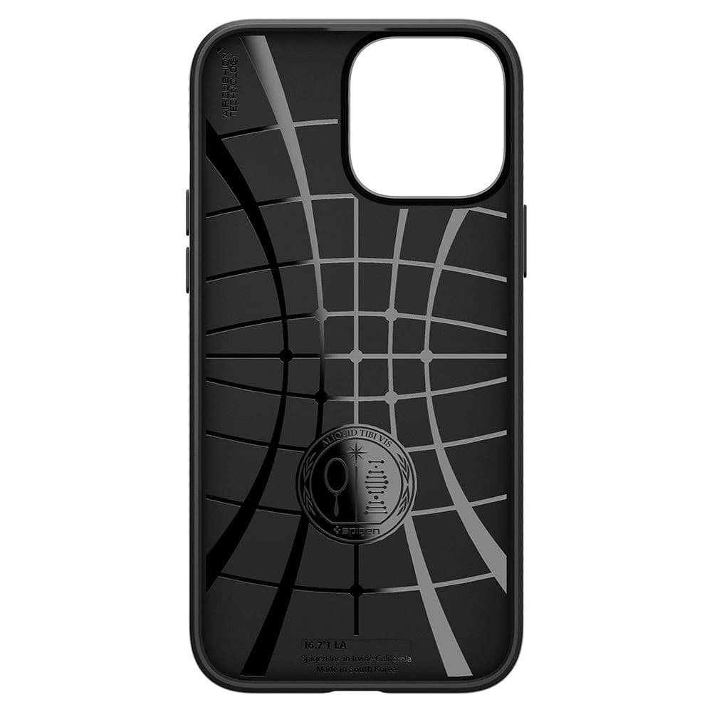 Case Spigen Liquid Air Apple iPhone 13 Pro Matt Schwarz - 4