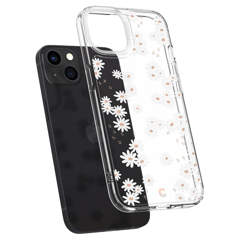 Case Spigen Cyrill Cecile Apple iPhone 13 Weiß Daisy - 5