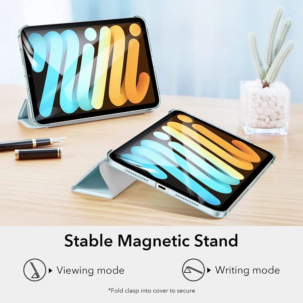 Case ESR Ascend Trifold Apple iPad mini 2021 (6. Generation) / iPad mini 8.3" 2024 7gen / iPad mini 8.3" 2024 7gen Hellblau - 6