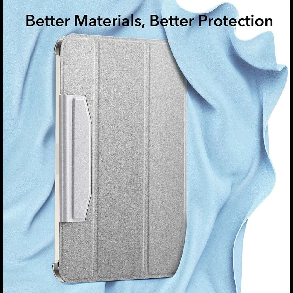 ESR Ascend Trifold Apple iPad mini 2021 6 Gen / iPad mini 8.3" 2024 7gen Silver Grey - 5