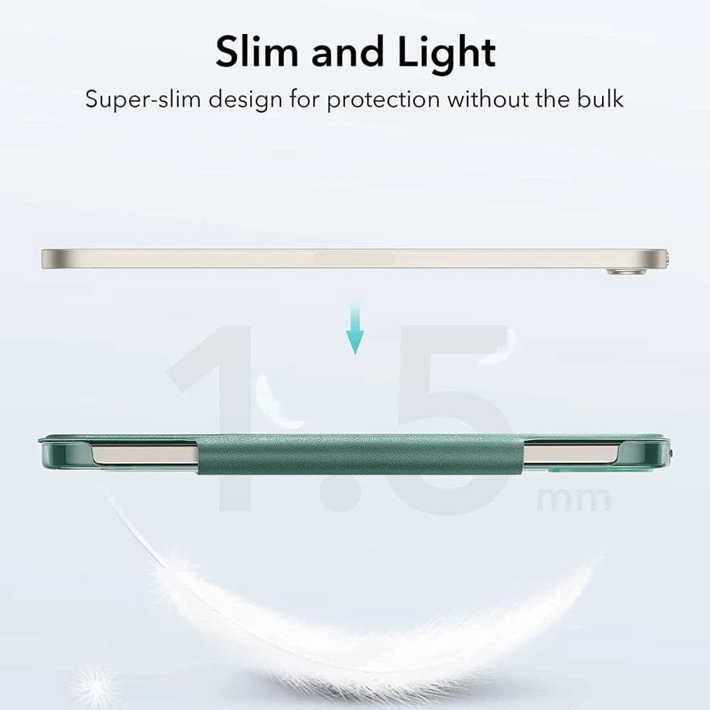 Case ESR Ascend Trifold Apple iPad mini 2021 (6. Generation) / iPad mini 8.3" 2024 7gen / iPad mini 8.3" 2024 7gen Dunkelgrün - 4