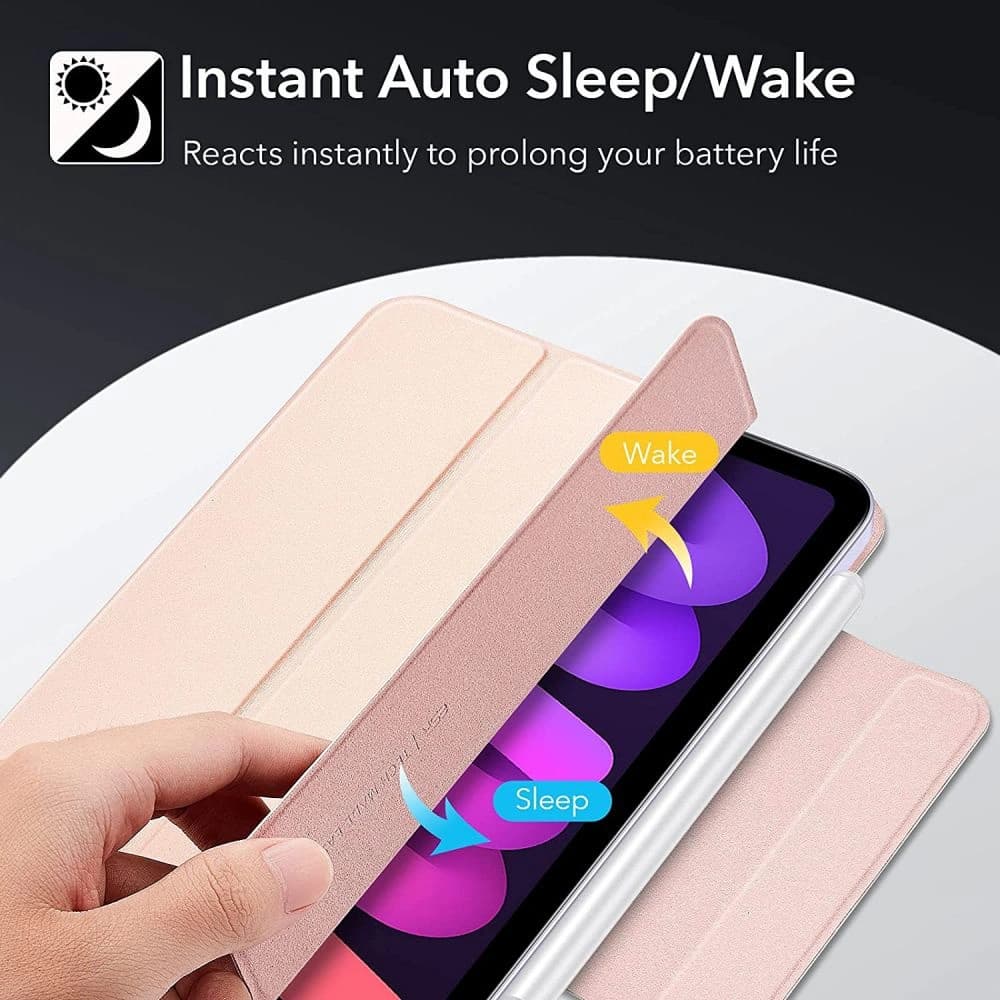 ESR Rebound Magnetic Apple iPad mini 2021 6 Gen / iPad mini 8.3" 2024 7gen Rose Gold - 7