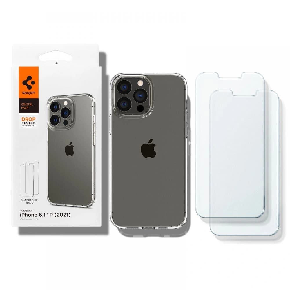 Spigen Crystal Pack Apple iPhone 13 Pro Crystal Clear - 7