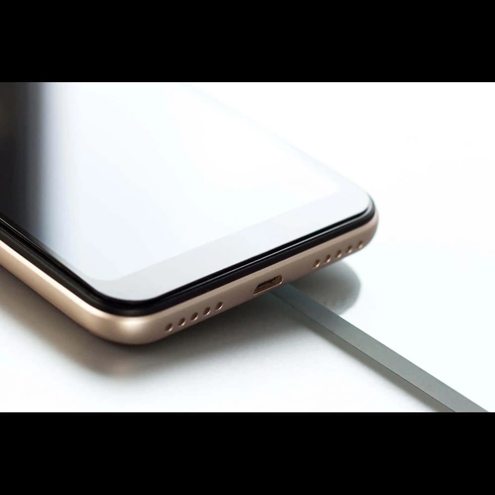 Gehärtetes Glas 3MK HardGlass Max Lite Oppo A53s schwarz - 2